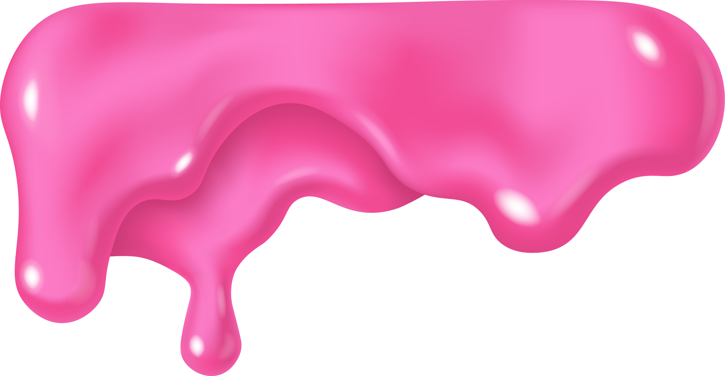 Pink Dripping Icing